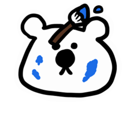 shirokuma pola sticker #15890039
