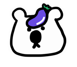 shirokuma pola sticker #15890041