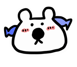 shirokuma pola sticker #15890043