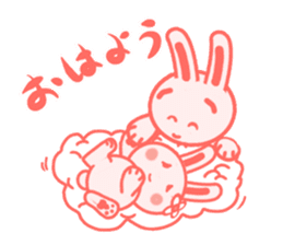Hanako of rabbit sticker #15890231