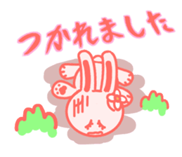 Hanako of rabbit sticker #15890234