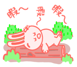 Hanako of rabbit sticker #15890238