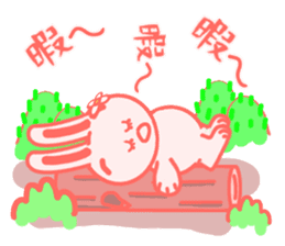 Hanako of rabbit sticker #15890238