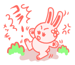 Hanako of rabbit sticker #15890248