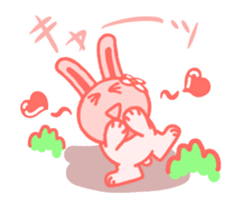 Hanako of rabbit sticker #15890250