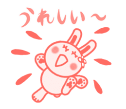 Hanako of rabbit sticker #15890255