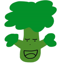 Vegetable expression sticker #15890316