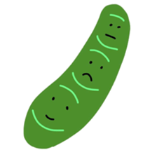 Vegetable expression sticker #15890324