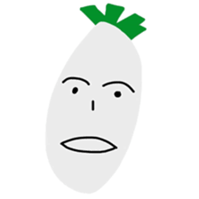 Vegetable expression sticker #15890328