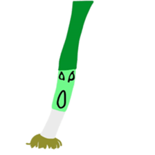 Vegetable expression sticker #15890338