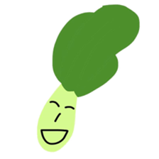 Vegetable expression sticker #15890340