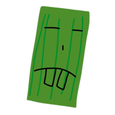 Vegetable expression sticker #15890341