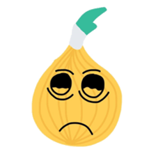 Vegetable expression sticker #15890353