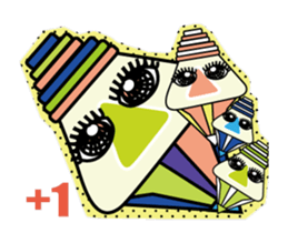 Lovely pen friends 2 sticker #15890374