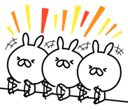 Cute Rabitts Part3 in Japanese sticker #15890478