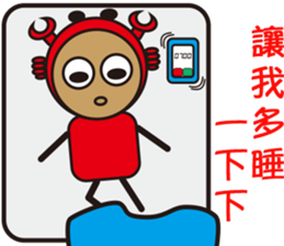 Sparky Crab-2 sticker #15890521