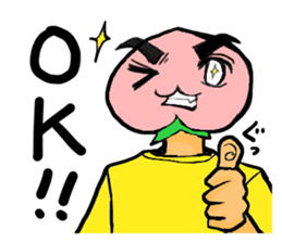 parasitism momojiro sticker #15891058