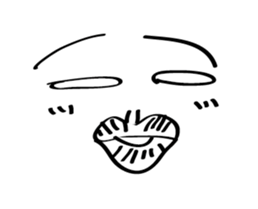 Extreme face sticker #15891330