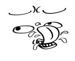 Extreme face sticker #15891331