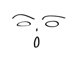 Extreme face sticker #15891332