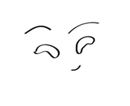 Extreme face sticker #15891338