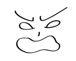 Extreme face sticker #15891341