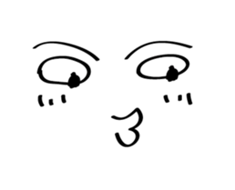 Extreme face sticker #15891343