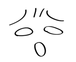 Extreme face sticker #15891351