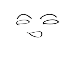 Extreme face sticker #15891352