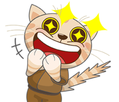 Jnani Cats-Life epiphany-1 sticker #15891365