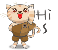 Jnani Cats-Life epiphany-1 sticker #15891368