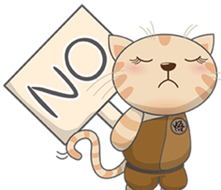 Jnani Cats-Life epiphany-1 sticker #15891373