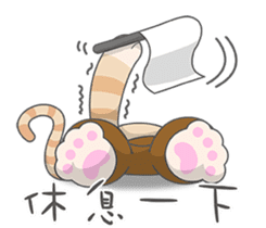 Jnani Cats-Life epiphany-1 sticker #15891374