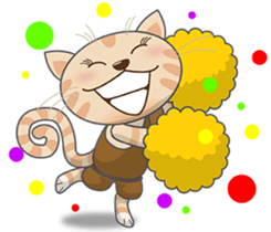 Jnani Cats-Life epiphany-1 sticker #15891376