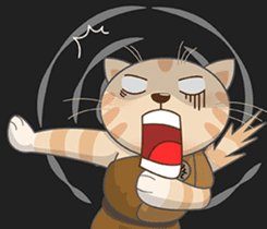 Jnani Cats-Life epiphany-1 sticker #15891378