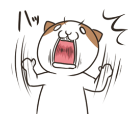 Jealousy cat sticker #15891553