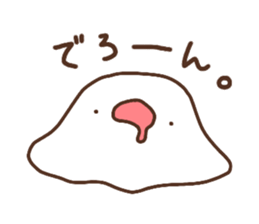 Moni of white Java sparrow.two sticker #15891976