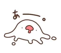 Moni of white Java sparrow.two sticker #15891977