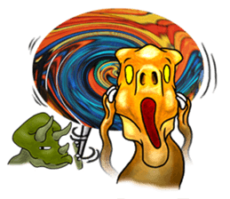 TriathGon, the Drama Qreen sticker #15892002