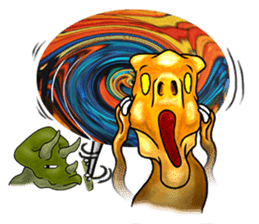 TriathGon, the Drama Qreen sticker #15892002