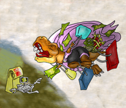 TriathGon, the Drama Qreen sticker #15892040