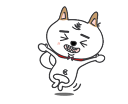 Move with Shiba pi pi sticker #15892686