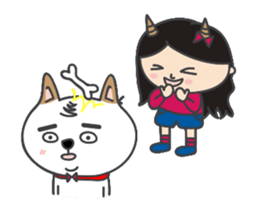 Move with Shiba pi pi sticker #15892690