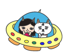 Move with Shiba pi pi sticker #15892697