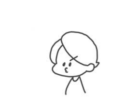 Simple boy"Mashiro" sticker #15892765