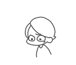 Simple boy"Mashiro" sticker #15892766