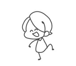 Simple boy"Mashiro" sticker #15892767