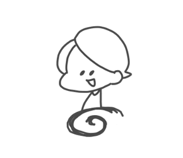 Simple boy"Mashiro" sticker #15892768