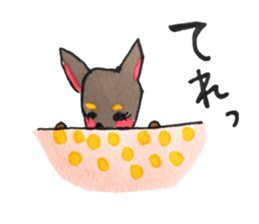 litte chihuahua sticker #15892848