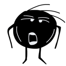 Red brick JUN and coal ball MAI Pt.2 sticker #15892873